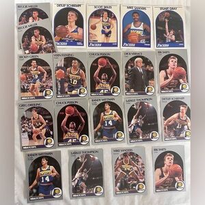 Pacers Reggie Miller NBA Trading Cards Set 1989-1999 (20 cards)